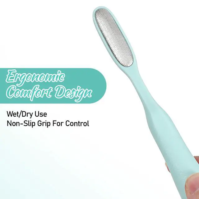 Alt view image 2 of 6 - 2 Pcs Toe Cleaning Brush Mini Foot File Precision Callus Bunion Scrubber Callus Remover Tool Foot Rasp Feet File Brush Between Toes Cleaner for Toe Hard Skin Wet Dry in Shower