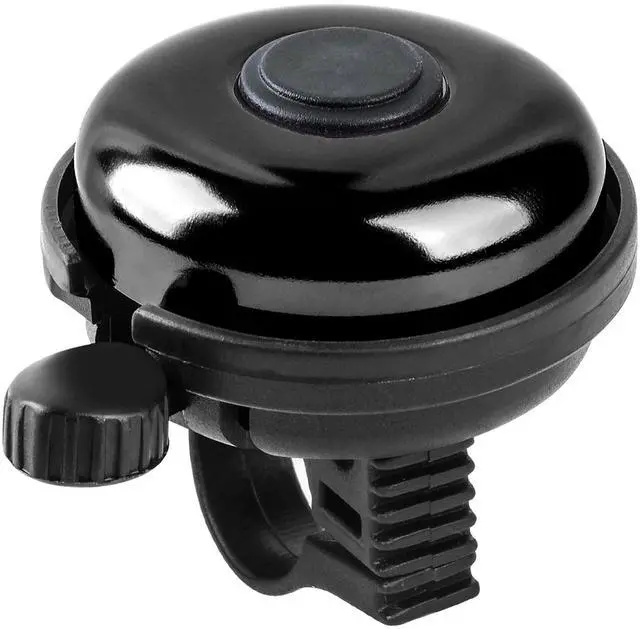 Main image of Classic Bike Bell, Aluminum Bicycle Bell, Loud Crisp Clear Sound Bicycle Bike Bell for Adults Kids(Black-Left Hand Use)