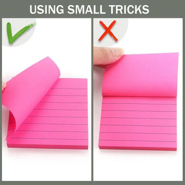 Alt view image 5 of 7 - Notes 3x3 in, 6 Bright Multi Colors,100 Sheet/Pad
