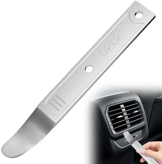 Main image of 4140 Pry Tool, Trim Removal Tool, Mini Pry Bar for Removing Auto Trim Interior, Metal Panel Popper Tools, Door Panels Removal Tool for Vehicle Door Panel, Car Accessories