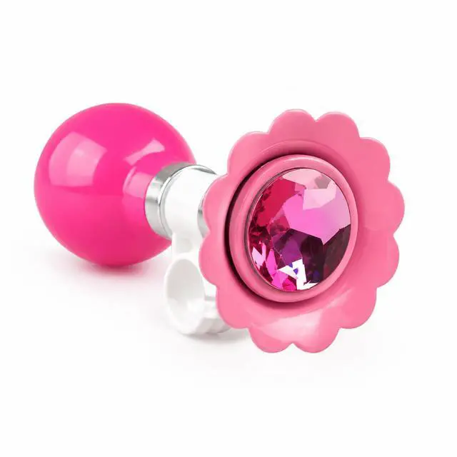 Main image of Bike Horn for Kids & Adults, Rubber Squeeze Bicycle Bell with Metal Trumpet