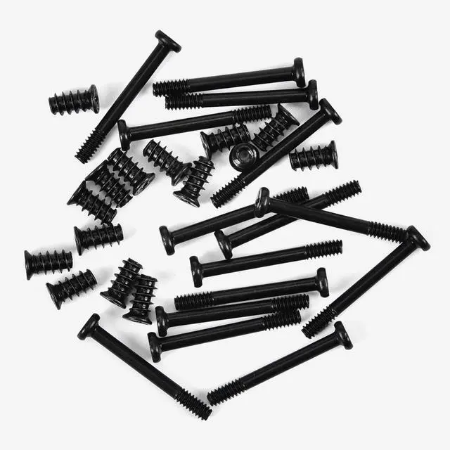 Alt view image 2 of 6 - 30PCS Computer PC Fan Screws Kit for Computer Cooling Fan Mount with Long & Short Tapping Stainless Steel Screws (#6-32x30mm 15 Pcs / M5x10mm 15 Pcs)