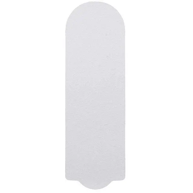 Alt view image 2 of 5 - Stainless Steel Pedi File Refill, 180 Grit, White, EZ-Strip Peel Pedicure Refill Pads, 1.25 W x 4 L, 50-Count