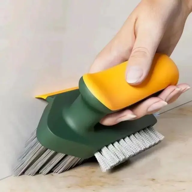 Alt view image 5 of 7 - Scrub Brush for Cleaning Tile, Grout, Shower, Kitchen Sink & Floor, with Ergonomic Handle and Durable Bristles