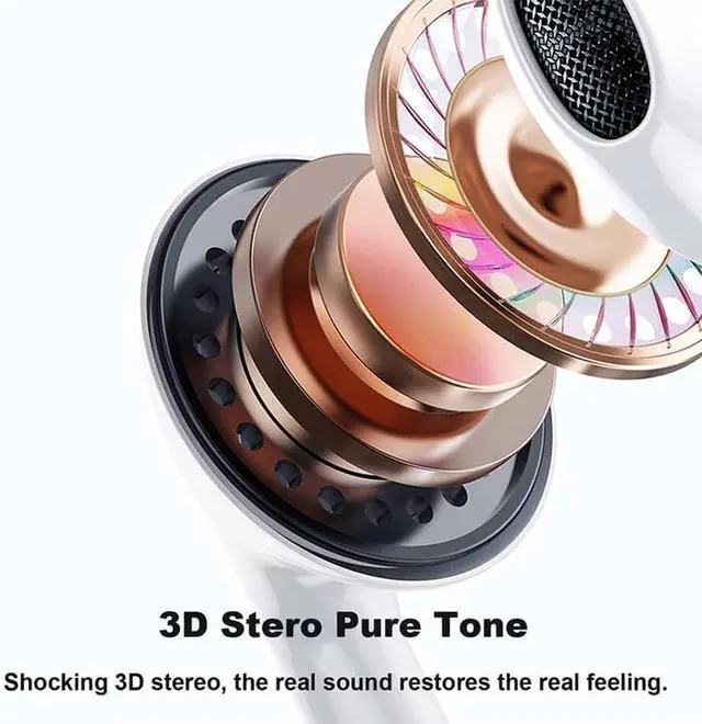 Alt view image 2 of 6 - 2 Pack-USB C Headphones for iPhone 17/16/15 Earbuds USB C Wired Earphones with Mic & Remote Control Noise Cancelling for 17/16/15 Plus/Air/Pro, Galaxy S25/S24/S23/S22/Ultra Note 10/20, Pixel 7/6/6a