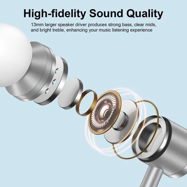 Alt view image 3 of 7 - for iPhone 17e 17 16 15 Pro Max, Headphones Wired Ear Buds Head Phones Pods Earphones Earbuds Earpods USB C Headset for iPhone 17, 17 Pro max, 17 Pro, 17 Air, 16e, 16, 16 Plus, 15, 15 Plus, Samsung