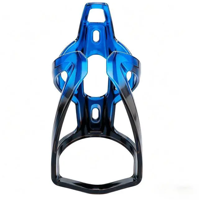 Main image of Bike Water Bottle Holder, Lightweight Bicycle Bike Water Bottle Cage Holder with Screws and Tool, Bike Cup Holder Rack for Road Bikes MTB (Blue)