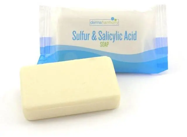 Main image of Sulfur and Salicylic Acid Bar Soap - 3.7 oz (1 Bar)