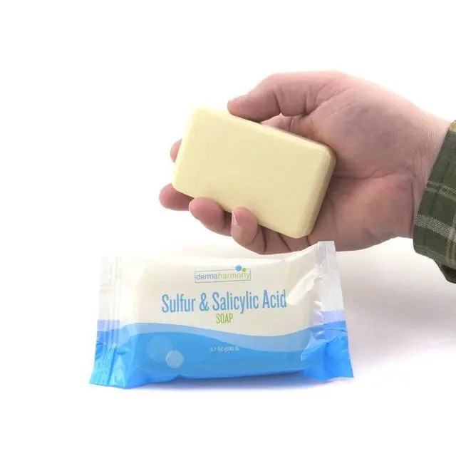 Alt view image 3 of 4 - Sulfur and Salicylic Acid Bar Soap - 3.7 oz (1 Bar)