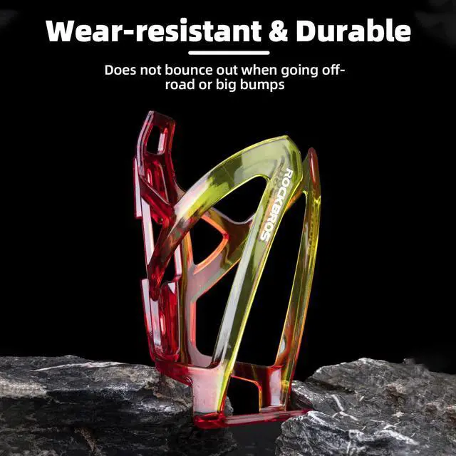Alt view image 6 of 6 - Bike Water Bottle Holder Ultra-Light Bicycle Bottle Cages with Screws Tool, Universal Bike Cup Holder Rack for Road MTB Bikes