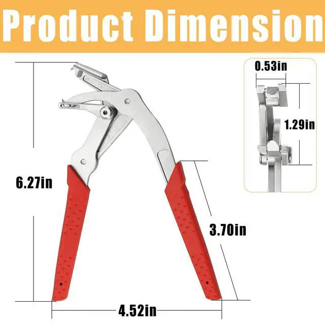 Alt view image 2 of 6 - Car Clip Pliers & Trim Removal Tool Professional Disassembly Tool