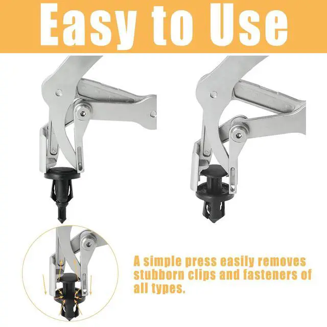 Alt view image 5 of 6 - Car Clip Pliers & Trim Removal Tool Professional Disassembly Tool