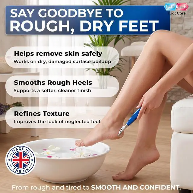 Alt view image 4 of 7 - Corn & Callus Trimmer - Instant Relief from Corns | Removes Dry, Hard & Cracked Skin | Home Pedicure Treatment for Footcare