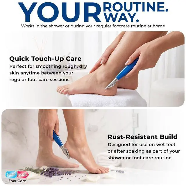 Alt view image 6 of 7 - Corn & Callus Trimmer - Instant Relief from Corns | Removes Dry, Hard & Cracked Skin | Home Pedicure Treatment for Footcare