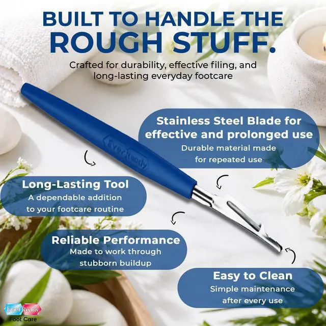 Alt view image 3 of 7 - Corn & Callus Trimmer - Instant Relief from Corns | Removes Dry, Hard & Cracked Skin | Home Pedicure Treatment for Footcare