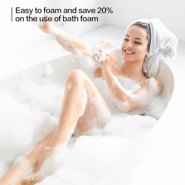 Alt view image 2 of 7 - Loofahs Bath Sponge, 4 Pack 70g Soft Mesh Pouf Shower Puffs Loofa Exfoliating Body Scrubber Ball for Men and Women