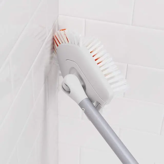 Alt view image 4 of 6 - Good Grips Extendable Tile & Tub Brush Refill,,