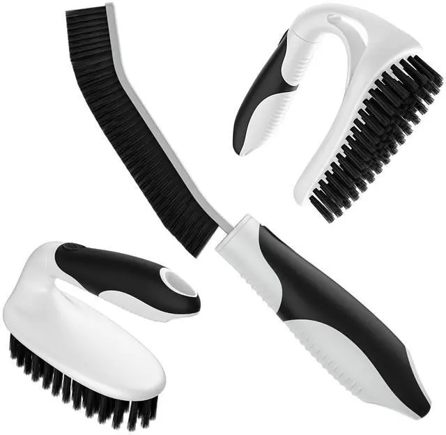 Main image of Scrub Brush Set, Heavy Duty Scrub Brushes Crevice Cleaning Brush