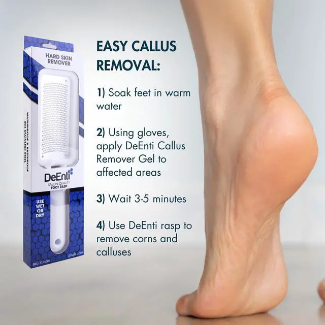 Alt view image 4 of 7 - Metal Foot Rasp, Professional Grade Stainless Steel, Salon Quality Callus Remover, Lightweight Foot Scrubber, Home Manicure and Pedicure Tools