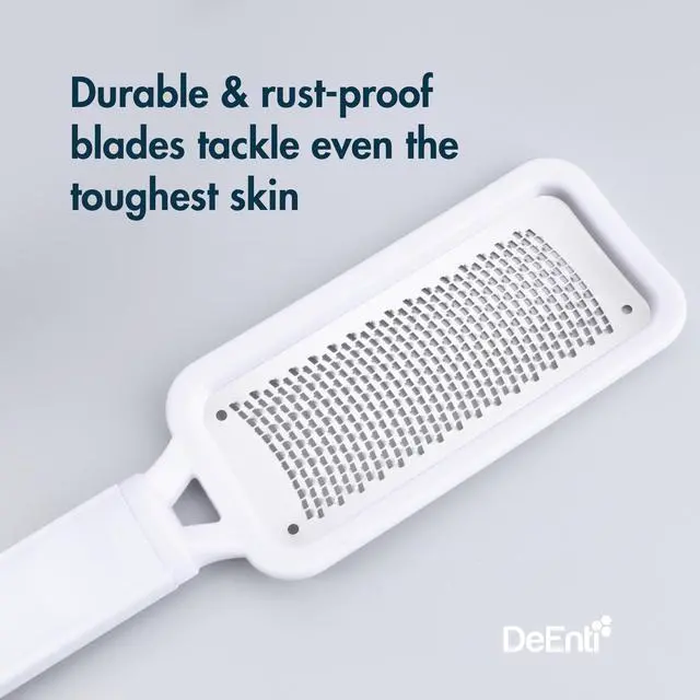 Alt view image 5 of 7 - Metal Foot Rasp, Professional Grade Stainless Steel, Salon Quality Callus Remover, Lightweight Foot Scrubber, Home Manicure and Pedicure Tools