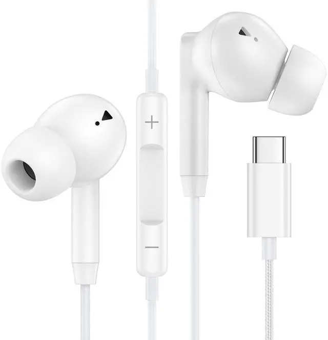 Main image of USB C iPhone 17 16 15 Headphones Wired for iPhone 17e 17 Pro Max Air 16 15