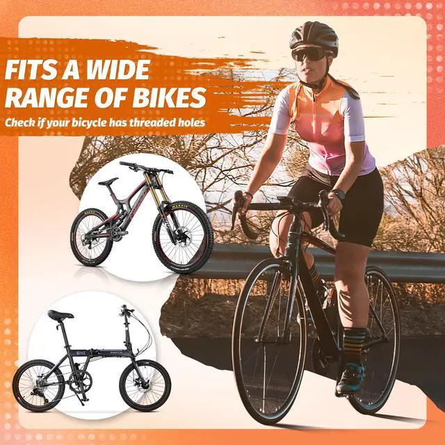 Alt view image 5 of 7 - Bike Water Bottle Cages Ultra-Light Durable PC Bicycle Bottle Holder with Screws Tool, Easy Installation Bicycle Drink Cup Holders Cycling Kettle for MTB Road Bikes