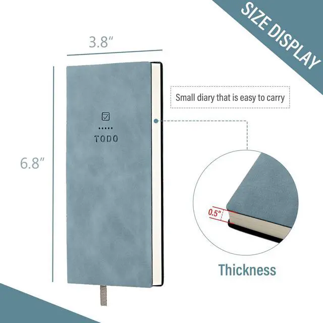 Alt view image 2 of 7 - to Do List Notebook 196 Pages Daily to Do List Notepad for Work Pocket to Do List Undated Daily Planner Small Checklist Notebook