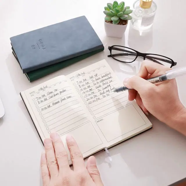 Alt view image 6 of 7 - to Do List Notebook 196 Pages Daily to Do List Notepad for Work Pocket to Do List Undated Daily Planner Small Checklist Notebook