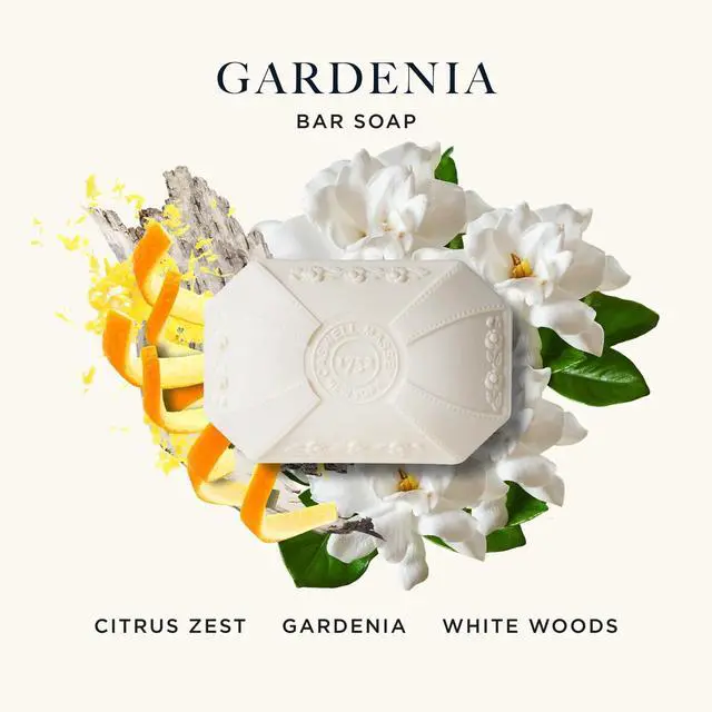 Alt view image 2 of 7 - Gardenia Natural Bar Soap for Women, Moisturizing Body Soap Bar for All Skin Types, Made with Essential Oils & Plant-Based Formula for Soft Skin, 3.5 oz