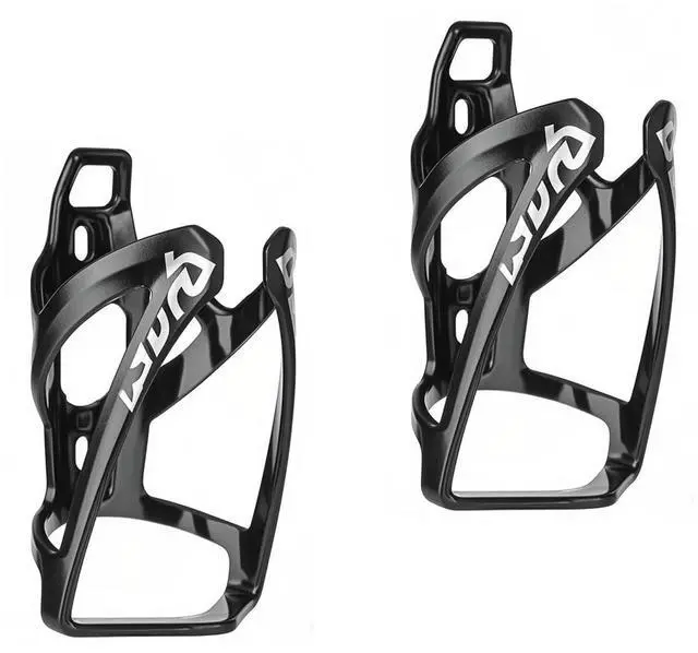 Main image of Bike Water Bottle Holder,Ultra-Light Bike Cup Holder with Screws,Bike Accessories for Adults& Kids,Cycling Bike Water Bottle Cages for Road, Mountain Bike (Black-2Pcs)