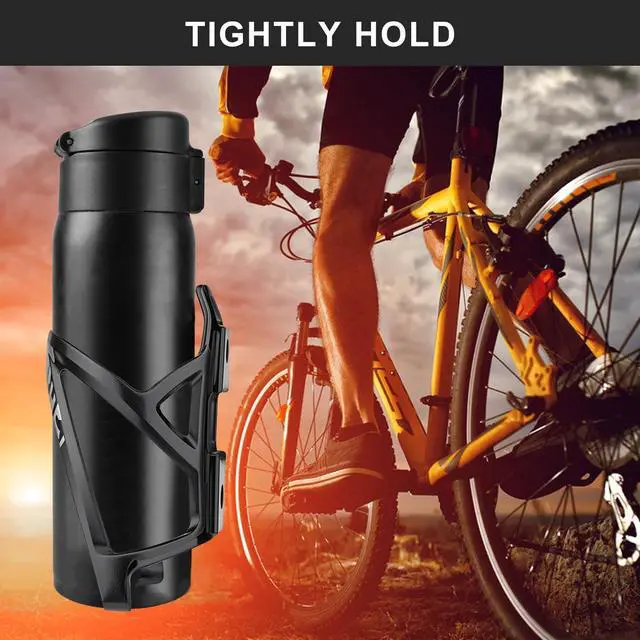 Alt view image 6 of 7 - Bike Water Bottle Holder,Ultra-Light Bike Cup Holder with Screws,Bike Accessories for Adults& Kids,Cycling Bike Water Bottle Cages for Road, Mountain Bike (Black-2Pcs)