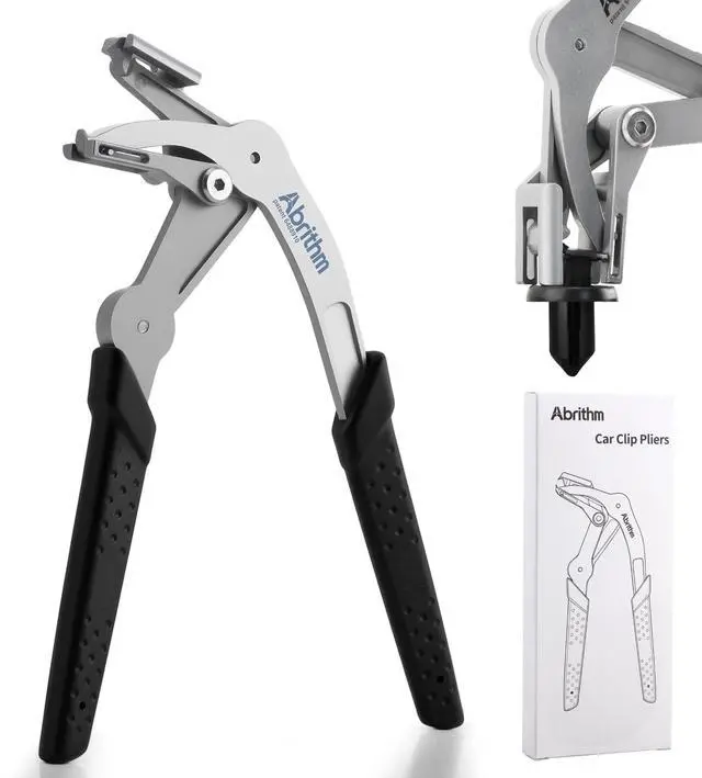 Main image of Car Clip Pliers, Panel Clip Removal Pliers, Professional Plastic Fastener Removal Tool for Removing Automotive Fasteners Clips Without Damage Black