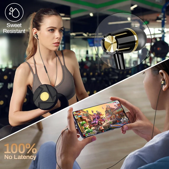 Alt view image 6 of 6 - 3 Pack Wired Earbuds USB C,Headphones Microphone for iPhone 17/16/15 | Type C Earphones for iPhone 17 Pro Max/Galaxy S25 S24 S23 Volume Control Noise Isolating