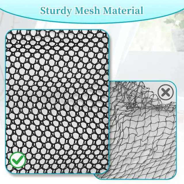 Alt view image 5 of 7 - Mesh Shower Caddy Portable, Toiletry Bags for Travel, Hanging Shower Organizer Tote Bag for College Dorm Students Girls Boys, Dry and Wet Separation with Metal Hook