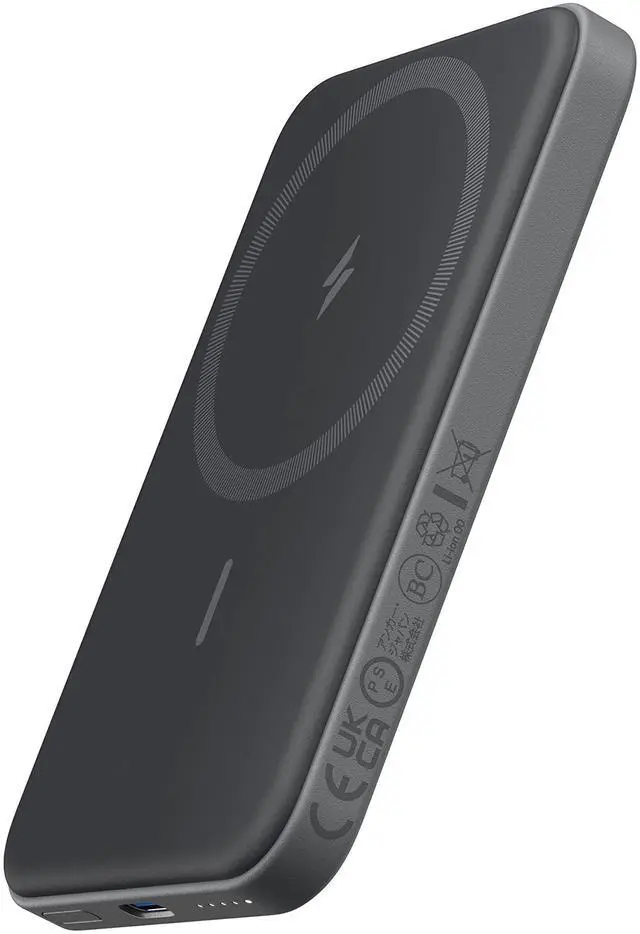 Main image of 621 Magnetic Portable Charger (MagGo), 5,000mAh Wireless Power Bank with USB-C Cable, Magsafe-Compatible Battery Pack for iPhone 16/15/14/13/12 Series