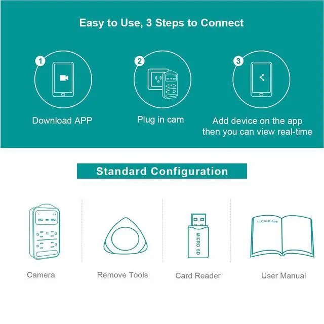 Alt view image 6 of 7 - 2026 Upgraded 4K Hidden Spy Camera with Night Vision,Wireless Outlet Camera Charger,Motion Detection|SD Storage Indoor Camera for Pet|Home|Office-White