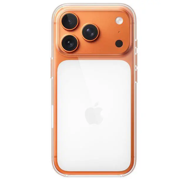 Alt view image 2 of 4 - iPhone 17 Pro Clear Case with MagSafe MagSafe and Camera Control: Lightweight Phone Case, Wireless Charging Compatible, Smooth Glossy Finish