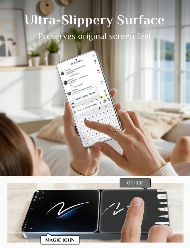Alt view image 5 of 7 - for Samsung Galaxy S26 Ultra Screen Protector 6.9 inch, Fast Easy Installation, Auto Dust-Elimination, 9H Tempered Glass HD, Fingerprint Unlock, Bubble Free, Anti-Scratch, 2 PACK