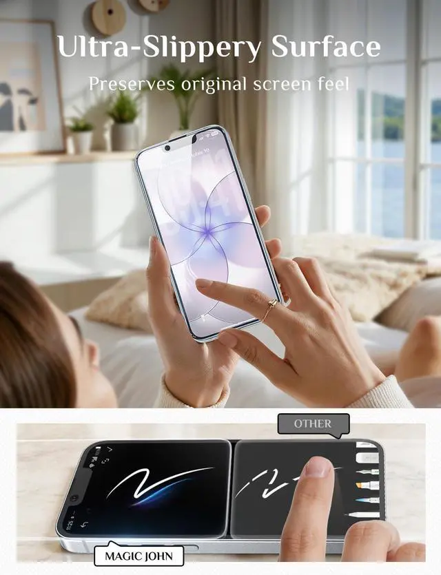 Alt view image 2 of 7 - PACK for iPhone 17e Screen Protector, HD Clear, Fast Easy Installation, Anti-Scratch, Tempered Glass, Bubble Free
