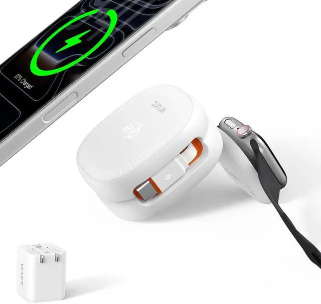Main image of 3 in 1 Charging Station for Apple,Qi2.2 25W Wireless Charger Dock