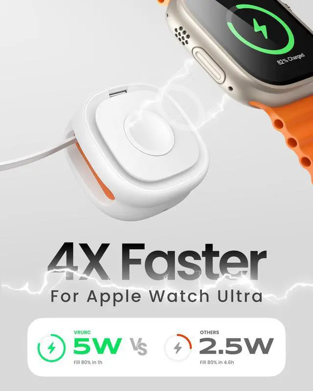 Alt view image 4 of 7 - 3 in 1 Charging Station for Apple,Qi2.2 25W Wireless Charger Dock