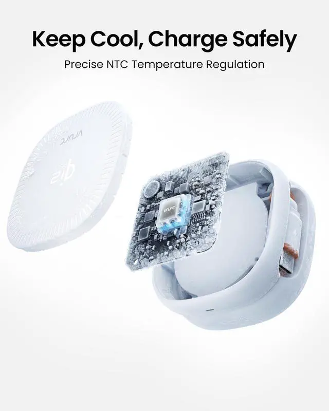 Alt view image 6 of 7 - 3 in 1 Charging Station for Apple,Qi2.2 25W Wireless Charger Dock
