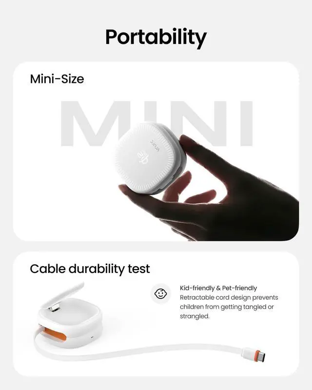Alt view image 7 of 7 - 3 in 1 Charging Station for Apple,Qi2.2 25W Wireless Charger Dock