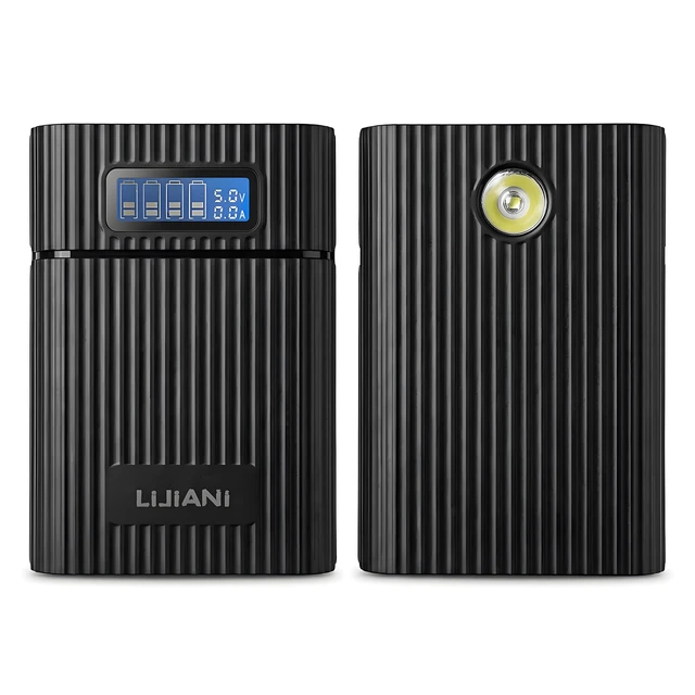 Alt view image 3 of 5 - 18650 Power Bank Case Portable DIY Battery Pack | LCD display of capacity, reverse installation detection, overcharge protection.