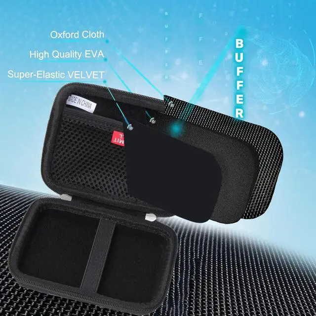 Alt view image 4 of 6 - Hard Travel Case for Portable Charger Smaller & Lighter 45W Fast Charging 10000mAh PD Power Bank Battery Pack (Only Case) (Black)