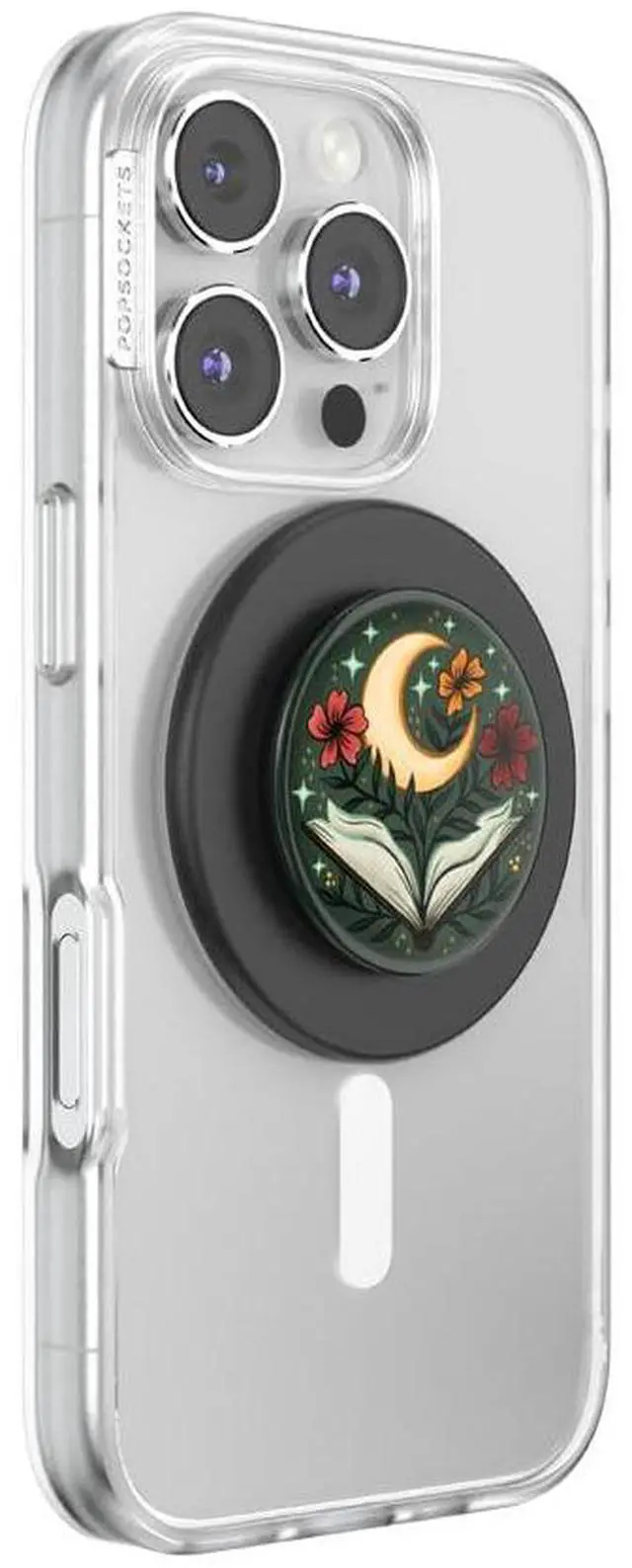 Alt view image 2 of 6 - Phone Grip for MagSafe, Magnetic Holder, Phone Stand, Bookish - One More Chapter Gloss