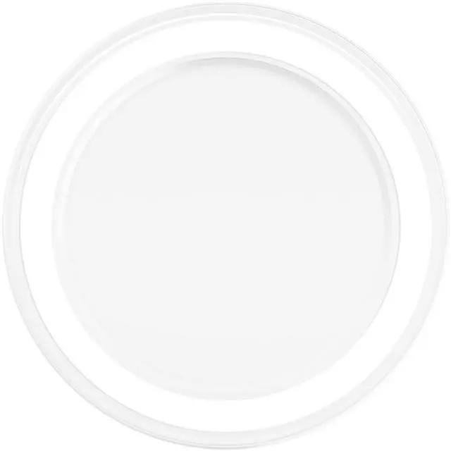 Alt view image 2 of 6 - Magnetic Base Compatible with PopSocket Phone Grips and iPhone MagSafe Cases, Clear and White