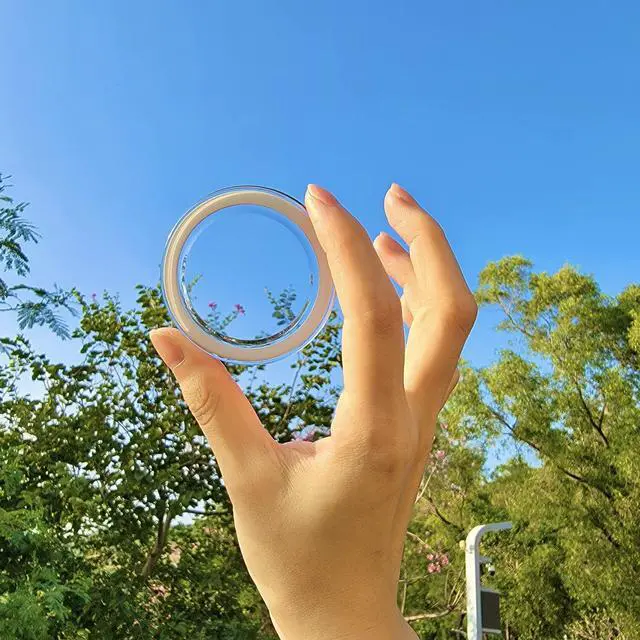 Alt view image 3 of 6 - Magnetic Base Compatible with PopSocket Phone Grips and iPhone MagSafe Cases, Clear and White