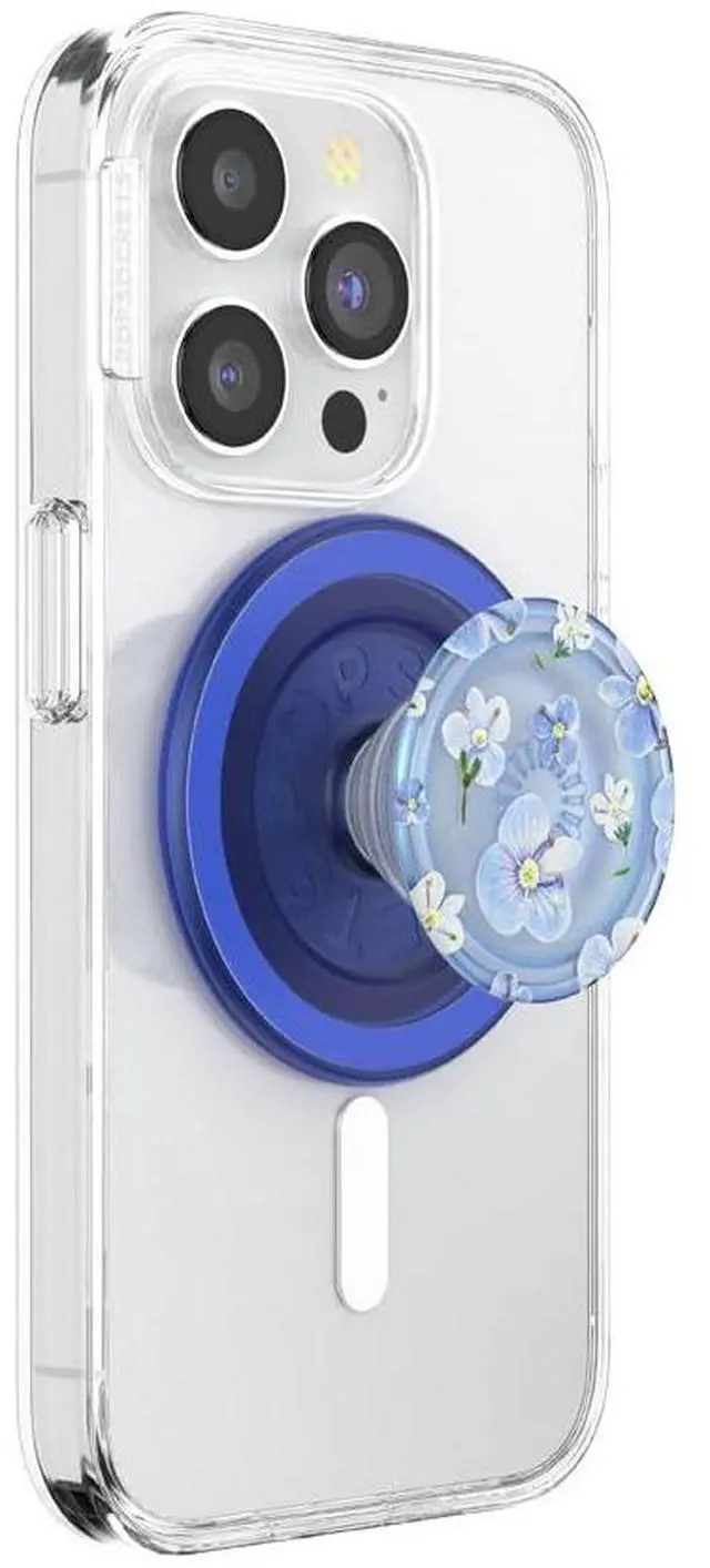Main image of Phone Grip for MagSafe, Magnetic Holder, Phone Stand, Light Blue - Blue Fields