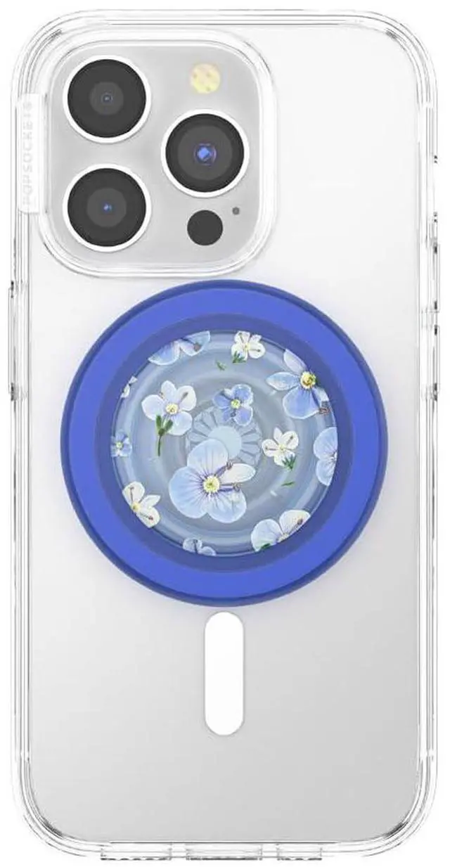 Alt view image 3 of 6 - Phone Grip for MagSafe, Magnetic Holder, Phone Stand, Light Blue - Blue Fields